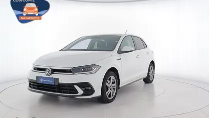 Usata VW Polo R-line 95 CV (69 kW) 2023 Pure white Utilitaria
