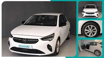Bianco Usata 2021 Opel Corsa Elegance Tre volumi | 9890 € (Ottimo prezzo)