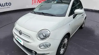 Bianco Usata 2016 Fiat 500 Lounge Utilitaria | 8850 € (Buon prezzo)