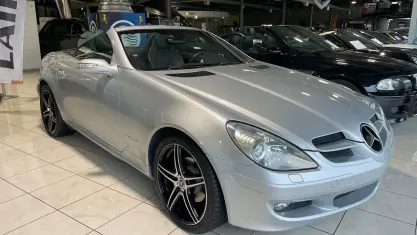 Gebraucht Mercedes SLK200 163 PS (119 kW) 2005 Grau Cabrio