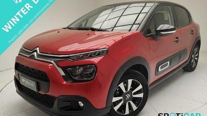 Usata Citroën C3 PureTech 110 CV (80 kW) 2022 Rosso Utilitaria