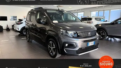 Usata Peugeot Rifter GT-line 130 CV (95 kW) 2020 Grigio Monovolume