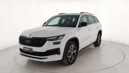 Usata Skoda Kodiaq SportLine 150 CV (110 kW) 2023 Bianco SUV