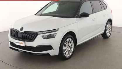 Usata Skoda Kamiq Monte Carlo 110 CV (80 kW) 2022 Bianco SUV