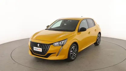 Usata Peugeot 208 Allure 101 CV (74 kW) 2022 Giallo Utilitaria