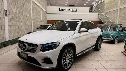 Usata Mercedes GLC250 Premium 204 CV (150 kW) 2017 Bianco Coupé
