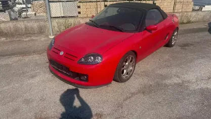 Usata MG F 120 CV (88 kW) 1999 Rosso Cabrio