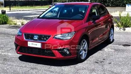 Usata Seat Ibiza FR 95 CV (69 kW) 2017 Rosso Berlina