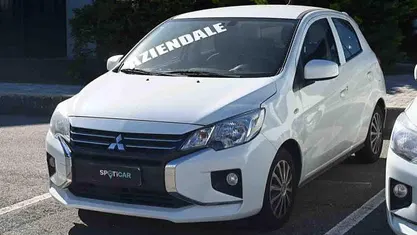 Usata Mitsubishi Space Star Intense 71 CV (52 kW) 2022 Bianco Berlina