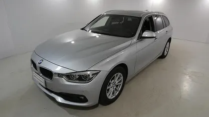 Usata BMW 316 Advantage 115 CV (84 kW) 2018 Glaciersilver metallizzato Station wagon