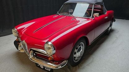 Usata Alfa Romeo Giulietta 88 CV (64 kW) 1960 Rosso Utilitaria