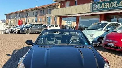 Usata Mercedes SL350 AMG 316 CV (232 kW) 2009 Nero Cabrio
