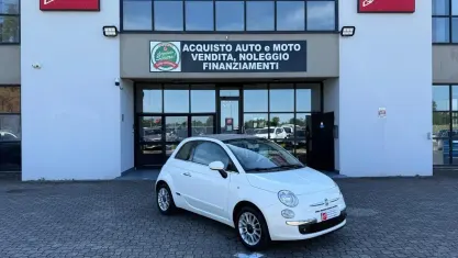 Usata Fiat 500C Lounge 69 CV (50 kW) 2012 Bianco Cabrio
