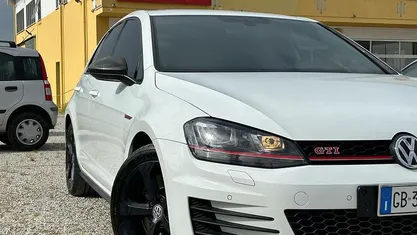 Usata VW Golf VII GTI 230 CV (169 kW) 2016 Bianco Berlina
