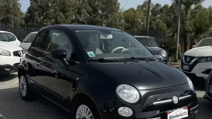 Usata Fiat 500 Lounge 69 CV (50 kW) 2009 Nero Cabrio