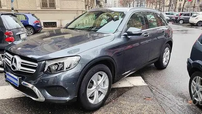 Begagnad Mercedes GLC220 170 HK (125 kW) 2015 Blå SUV