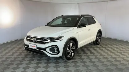 Usata VW T-Roc R-line 150 CV (110 kW) 2022 Bianco SUV