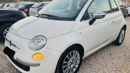 Usata Fiat 500 Lounge 95 CV (69 kW) 2013 Bianco Berlina