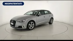 L5 argento fioretto metallizzato Usata 2018 Audi A3 Sportback Sport Tre volumi | 17.900 € (Buon prezzo)