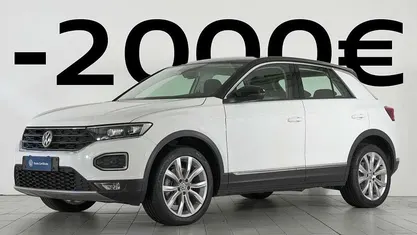 Bianco Usata 2019 VW T-Roc Advance SUV | 20.800 € (Buon prezzo)