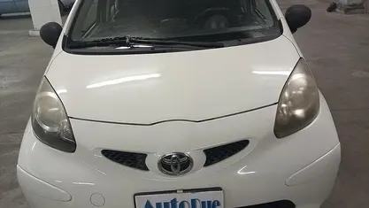 Usata Toyota Aygo Connect Style 67 CV (49 kW) 2012 Bianco Utilitaria