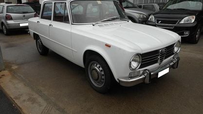 Begagnad Alfa Romeo Giulia 1300 Ti 84 HK (61 kW) 1960 Vit Sedan