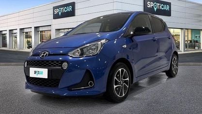 Usado Hyundai i10 67 CV (49 kW) 2019 Azul Utilitario
