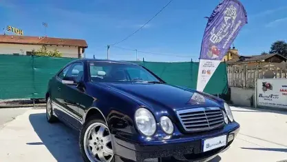 Usata Mercedes CLK230 197 CV (144 kW) 2002 Blu Coupé