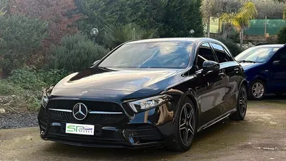 Usata Mercedes A200 Premium 150 CV (110 kW) 2021 Nero Berlina