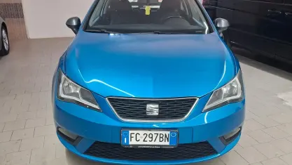 Usata Seat Ibiza CONNECT 75 CV (55 kW) 2016 Blu Coupé