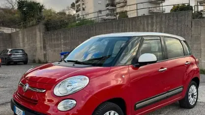 Usata Fiat 500L Lounge 85 CV (62 kW) 2013 Rosso Monovolume