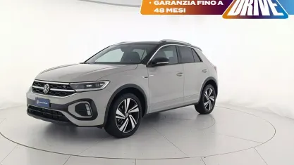 Usata VW T-Roc R-line 116 CV (85 kW) 2023 Ascot grey nero SUV