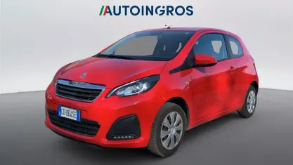 Usata Peugeot 108 Active 72 CV (52 kW) 2020 Rosso Berlina