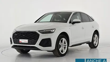 Usata Audi Q5 Sportback S-Line 286 CV (210 kW) 2022 Bianco ghiacciaio metallizzato SUV