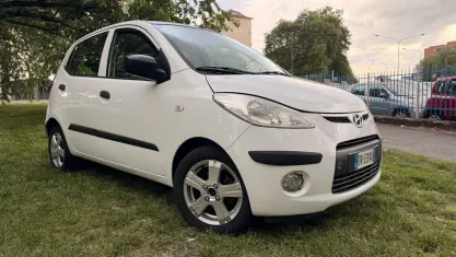 Usata Hyundai i10 Style 64 CV (47 kW) 2009 Bianco Utilitaria