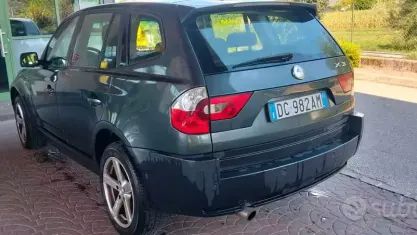 Usata BMW X3 150 CV (110 kW) 2006 Verde SUV