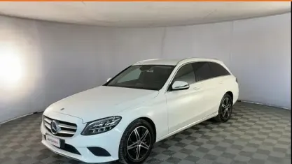 Usata Mercedes C200 Avantgarde 160 CV (117 kW) 2021 Bianco Station wagon