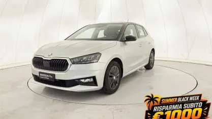 Usata Skoda Fabia Style 80 CV (58 kW) 2023 Argento tetto nero Utilitaria