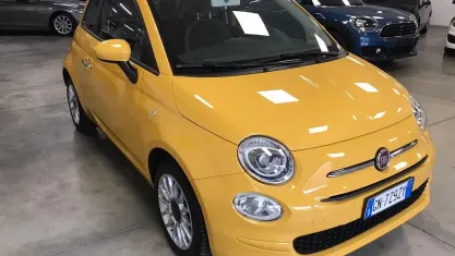 Usata Fiat 500 Lounge 69 CV (50 kW) 2017 Giallo Berlina