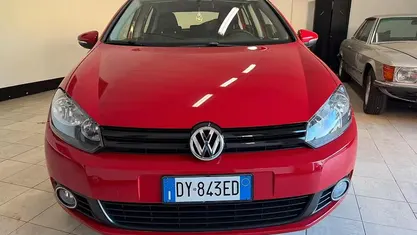 Usata VW Golf VI Comfortline 105 CV (77 kW) 2009 Rosso Utilitaria