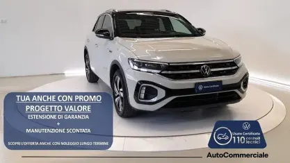 Usata VW T-Roc R-line 116 CV (85 kW) 2023 Beige SUV