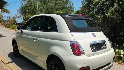 Usata Fiat 500 Sport 69 CV (50 kW) 2014 Bianco Cabrio