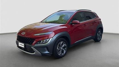 Usata Hyundai Kona 141 CV (103 kW) 2022 Rosso SUV