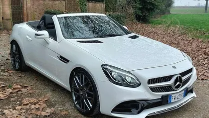 Usata Mercedes SLC200 Premium 184 CV (135 kW) 2019 Bianco Cabrio