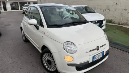 Usata Fiat 500 Lounge 69 CV (50 kW) 2010 Bianco Berlina