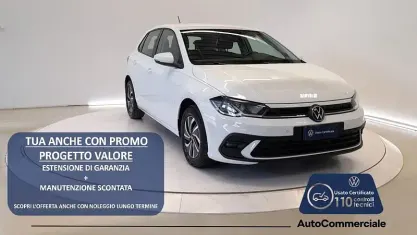 Usata VW Polo Life 95 CV (69 kW) 2023 Bianco Utilitaria