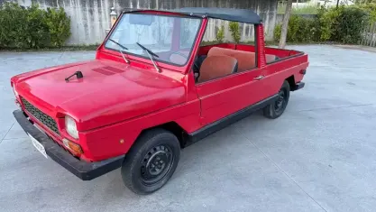 Usata Fiat 127 45 CV (33 kW) 1970 Rosso Cabrio