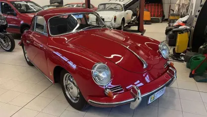 Usata Porsche 356 B 90 CV (66 kW) 1960 Rosso Coupé