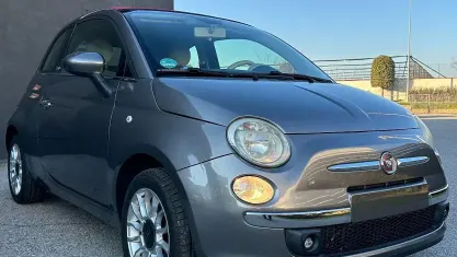 Usata Fiat 500C 85 CV (62 kW) 2011 Grigio Cabrio
