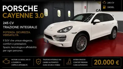Usata Porsche Cayenne 245 CV (180 kW) 2012 Bianco SUV